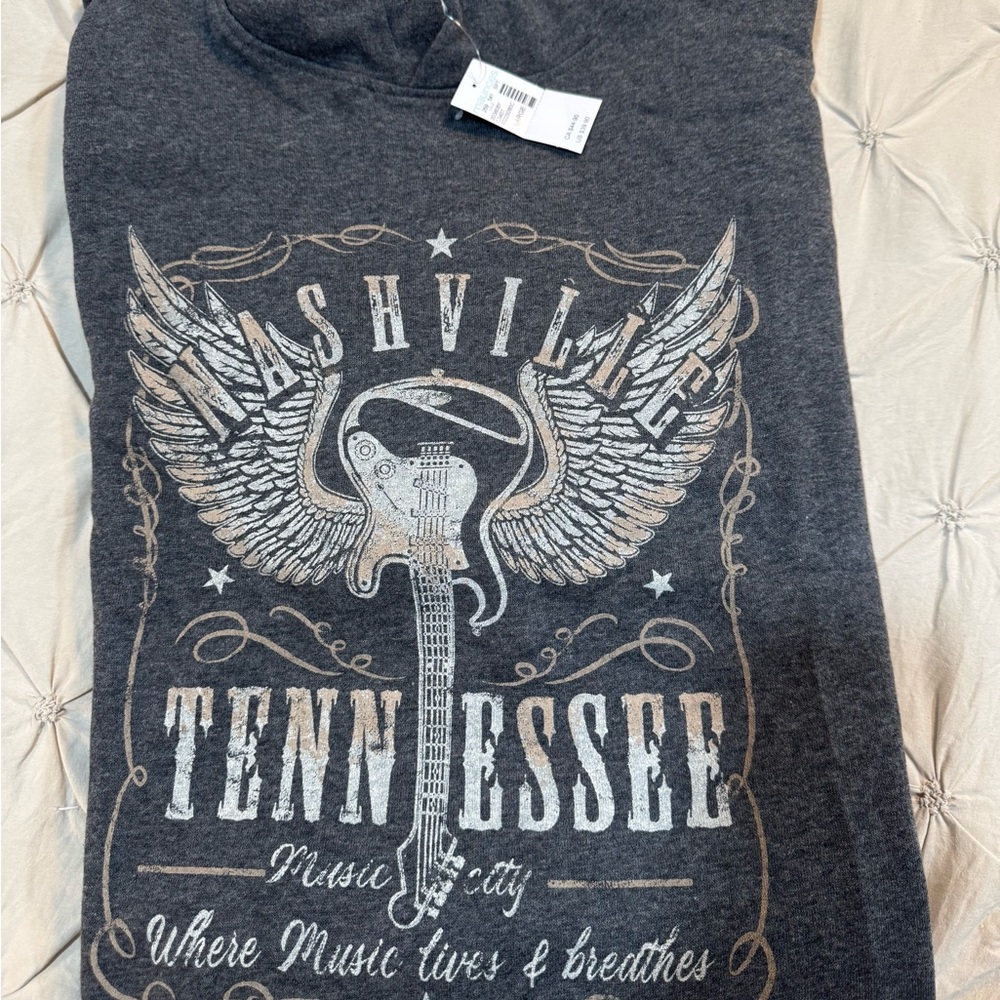 NWT Nashville Music City Graphic Sweatshirt (Large)